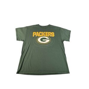 Green Bay Packers Majestic T Shirt XL NFL 2015 Schedule Football Graphic Tee